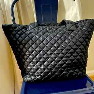 MZ WALLACE Medium Metro Tote with pouch